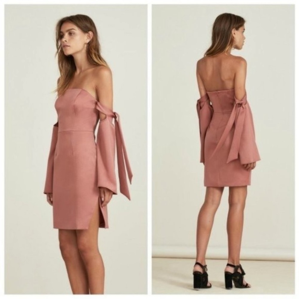 Finders Keepers Off Shoulder Dress Large NWT Party Coquette Romantic